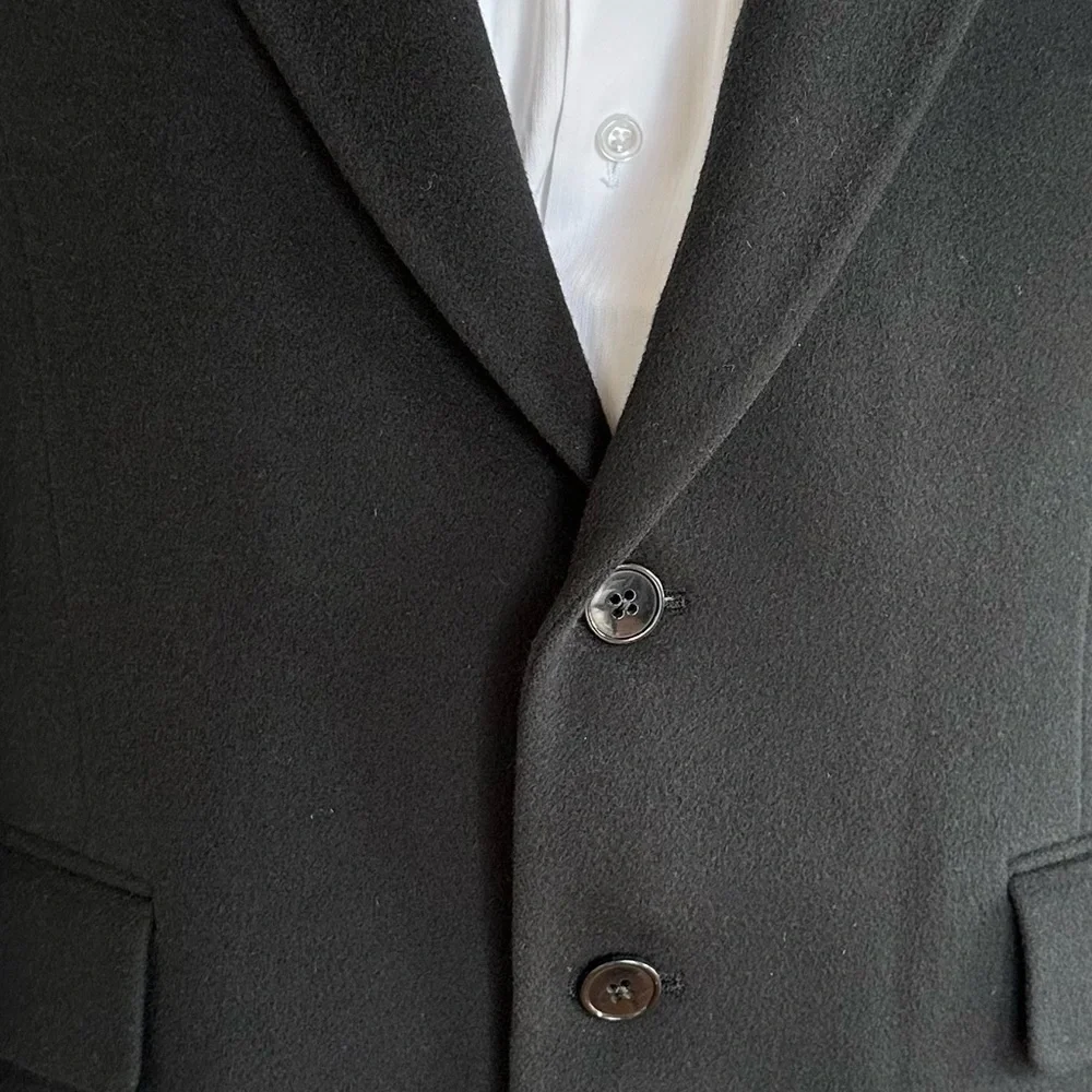 Alfani Uomo Men's Blazer Sport Coat 2 Button Cashmere Sports Jacket 41R 42R